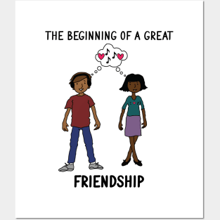 Common Music Friendship Posters and Art